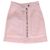 Falda mini con cremallera frontal Isabel Marant en algodón rosa - vista 4