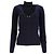 Autre Marque Dion Lee Cutout Rollkragenpullover aus marineblauer Wolle - Ansicht 6
