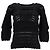Top de ganchillo Isabel Marant Étoile en algodón negro