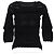 Top de ganchillo Isabel Marant Étoile en algodón negro - vista 7