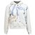 Sudadera Impresa Kenzo en Algodón Blanco