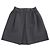 Falda mini plisada Miu Miu en poliéster negro - vista 3