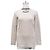 Beige Baumwollpullover mit Perlendetails von Brunello Cucinelli