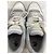 Off White Baskets Off-White Out Of Office en cuir gris - vue 15