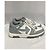 Off White Baskets Off-White Out Of Office en cuir gris - vue 9