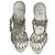 Mules tagliate Claire in pelle bianca di Alexandre Birman Bianco Crudo - vista 5