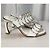Mules tagliate Claire in pelle bianca di Alexandre Birman Bianco Crudo - vista 8
