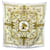 Hermès Hermes Vintage White Silk Les Tuileries Scarf 1990 Joachim Metz  ref.2198578