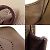 Borsa a spalla Hermès Evelyn 3 PM Etoupe Marrone Taupe - vista 7