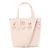 Bolsa de couro de bezerro rosa Christian Louboutin - vista 10