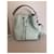 Borsa a secchiello LANCEL modello NINON Blu Verde chiaro  - vista 3