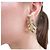 VINTAGE ISABEL CANOVAS CLIP-ON BLUMEN OPALE DROP-OHRRINGE Golden - Ansicht 9