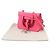 Hermès Borsa a mano e a spalla Hermes Halzan Mini 5 in 1 Rosa - vista 2