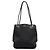 Bolsa Gifford em canvas com logo GG da Gucci Preto