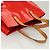 LOUIS VUITTON Monogram Vernis Reade MM Bolsa de Mão Vermelha M91086 LV Auth 119019 Vermelho - vista 4