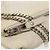 Borsa a spalla in pelle grigia argento Jimmy Choo Chain Auth bs24681 Marrone - vista 11