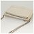 Borsa a spalla in pelle grigia argento Jimmy Choo Chain Auth bs24681 Marrone - vista 2