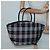 Autre Marque Burberrys Nova Check Tote Bag aus schwarzem und silbernem Nylon, blaue Etikette, authentisch kk486 - Ansicht 19