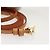 LOUIS VUITTON Ledertragegurt 50"" Beige LV Auth ac3819 - Ansicht 4