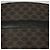 Céline Borsa a spalla in tela Macadam CELINE in pelle PVC nera e dorata Auth 119071 Nero D'oro - vista 13