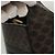 Céline Borsa a spalla in tela Macadam CELINE in pelle PVC nera e dorata Auth 119071 Nero D'oro - vista 4