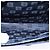 Borsa a spalla SAINT LAURENT in pelle blu e oro Auth bs24959 D'oro - vista 6