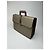 Valigetta in pelle e tela vintage Givenchy marrone khaki Cachi - vista 2