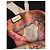 Sciarpa in seta Gucci GG Snake rosa Beige - vista 4