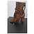 Botines Saint Laurent efecto pony 39.5 nuevos Negro - vista 6