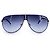 Carrera Occhiali da sole aviatore in metallo blu e argento BACK 80S 6 67/10