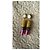 Pendientes Jean Paul Gaultier forma lápiz labial Multicolor - vista 2