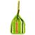 Borsa tote a righe Miu Miu Verde Giallo - vista 3