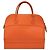 Hermès Bolide Macpherson Leder Tote Orange - Ansicht 3