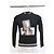 Neil Barrett bedruckter Rundhals-Pullover aus schwarzer Baumwolle - Ansicht 6