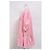 Vestido mini acampanado abotonado Sandro Paris en lino rosa - vista 7
