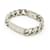 Bracciale a Catena Louis Vuitton Bracciale Monogramma Argento Metallico