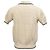 Alexander McQueen Strick-Polo-Shirt aus weißer Baumwolle Roh - Ansicht 3