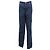 Pantaloni dritti in cotone blu navy Brunello Cucinelli