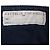Pantaloni dritti in cotone blu navy Brunello Cucinelli - vista 4