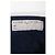Pantaloni dritti in cotone blu navy Brunello Cucinelli - vista 8