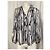 Theory Zebra Print Long Sleeve Blouse in Multicolor Silk - view 8