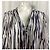 Theory Zebra Print Long Sleeve Blouse in Multicolor Silk - view 9