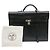 Hermès Kelly Depeche 38 Briefcase in Pelle Nera Nero
