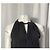 Nallane Light Poplin Kleid von Theory aus schwarzer Baumwolle - Ansicht 20