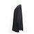 Maison Martin Margiela Maison Margiela Mini-Pulloverkleid mit Rundhalsausschnitt aus schwarzer Baumwolle - Ansicht 7