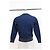 Felpa con collo rotondo e patch teschio Alexander McQueen in cotone blu Blu navy - vista 10