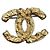 Spille con il logo CC di Chanel D'oro