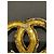 Spille con il logo CC di Chanel D'oro - vista 7
