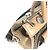 Borsa Fendi Zucca Soft Trunk Marrone Beige - vista 5