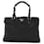 PRADA Borsa Tote Nylon Nera Argento Auth am8250 Nero - vista 13